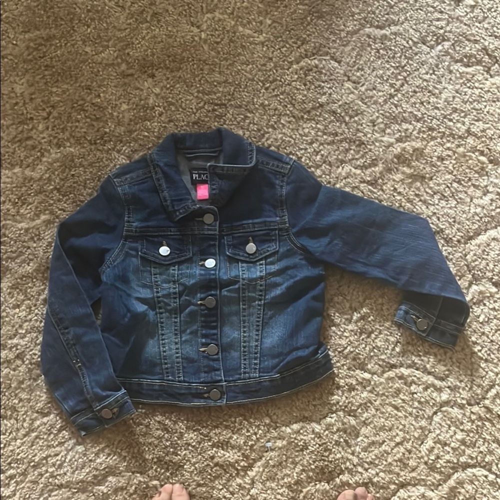 The Children's Place Dark Blue Jean Jacket